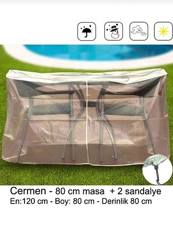 Diğer Masa sandalye ortusu dismekan