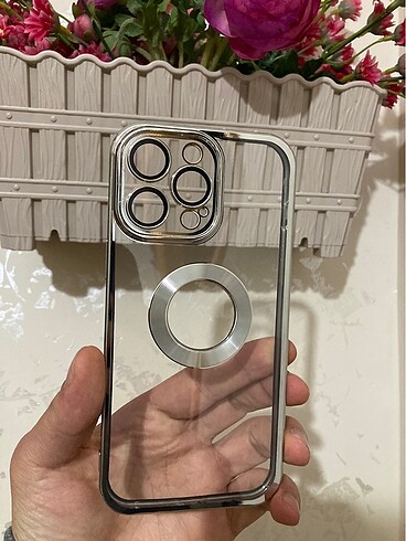 iPhone 14 Pro Max MagSafe Şeffaf Kılıf
