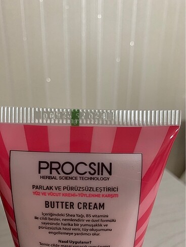  Beden Procsin Butter Cream