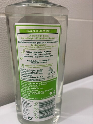  Beden Simple Micellar Su