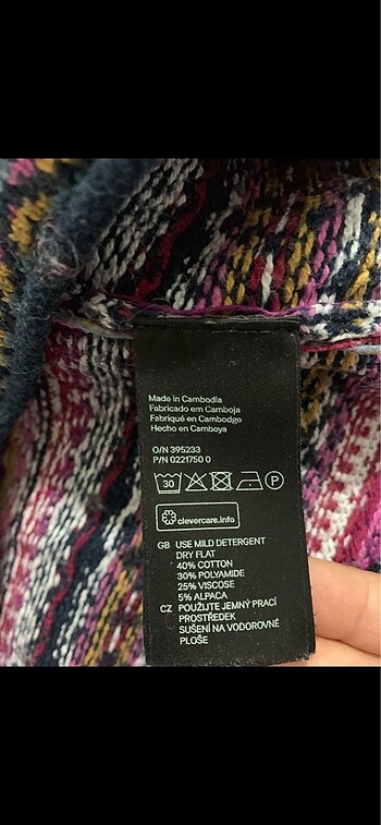 m Beden çeşitli Renk H&M Motifli Kazak