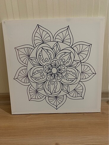 Mandala Tablo Boyama