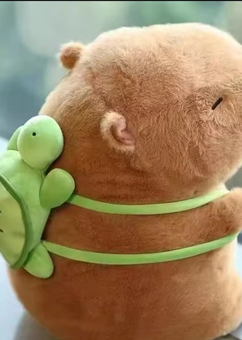 kapibara kaplumbağa Peluş Oyuncak