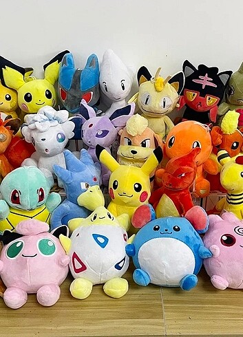  Beden Renk Growlithe 20 cm Pokemon peluş oyuncak 