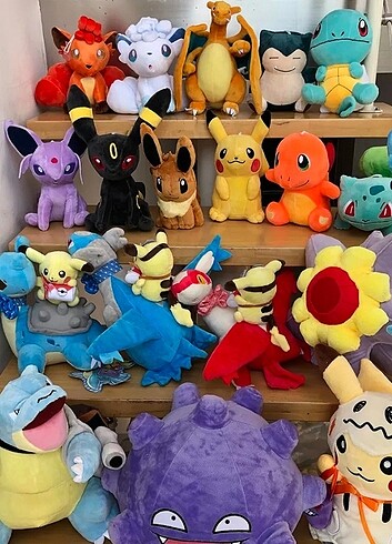 Beden Pokemon peluş oyuncak çeşitleri sıfır