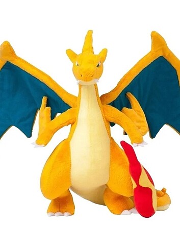 Mega charizard y Pokemon peluş oyuncak figür 