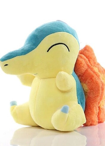 Beden Renk Pokemon peluş oyuncak 20cm cyndaquil