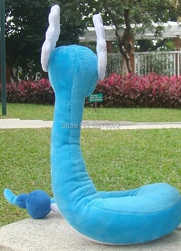 Beden Dragonair 65cm Pokemon peluş oyuncak figür 2 adet