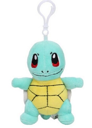 Bulbasaur , squirtle , vaporeon 10cm Pokemon peluş oyuncak 