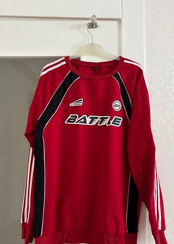 Diğer Kirmizi Siyah Spor Sweatshirt