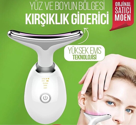 Kırışık giderici güzellik cihazı