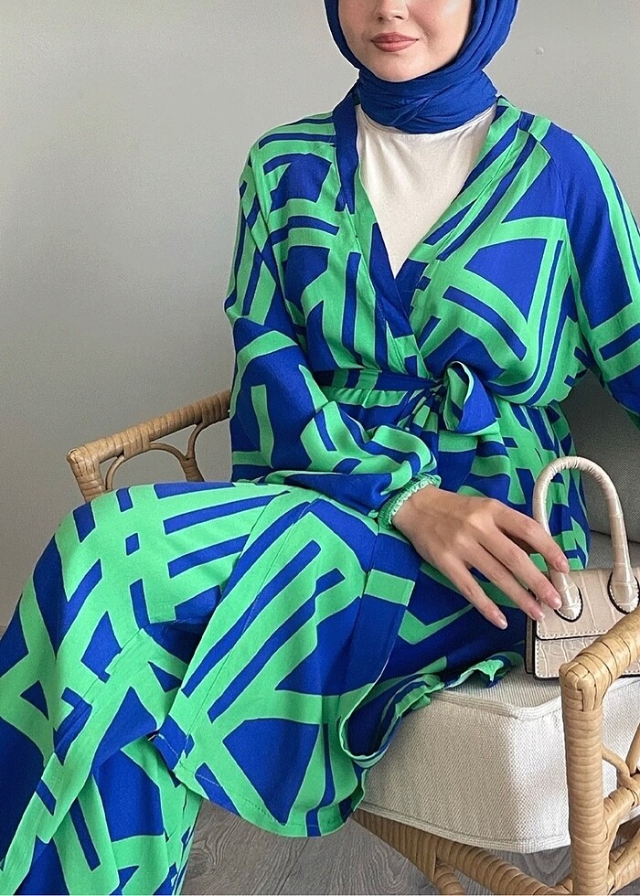 Kadın yeşil takım - Görsel 2