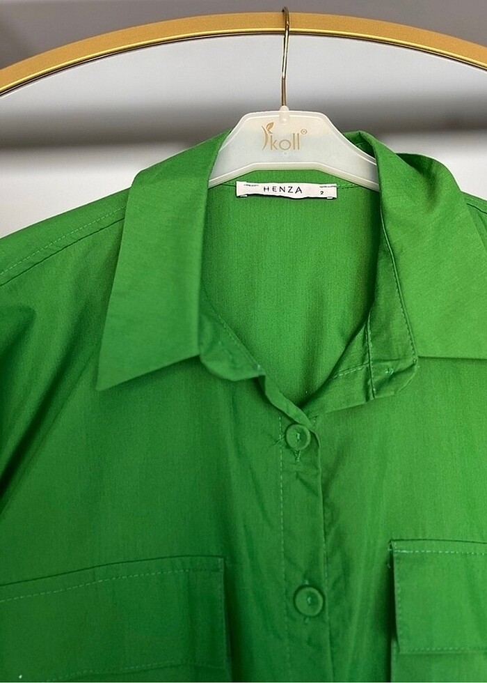 Yeşil gömlek - Görsel 2