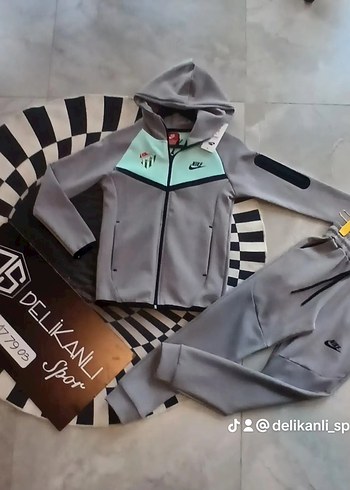 Nike Bursaspor Nike Gri Kapusonlu Spor Takim