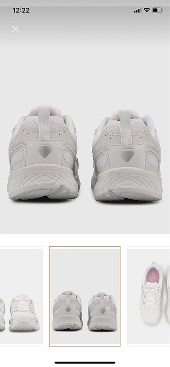 38 Beden beyaz Renk SKECHERS GO RUN SPOR AYAKKABI BEYAZ