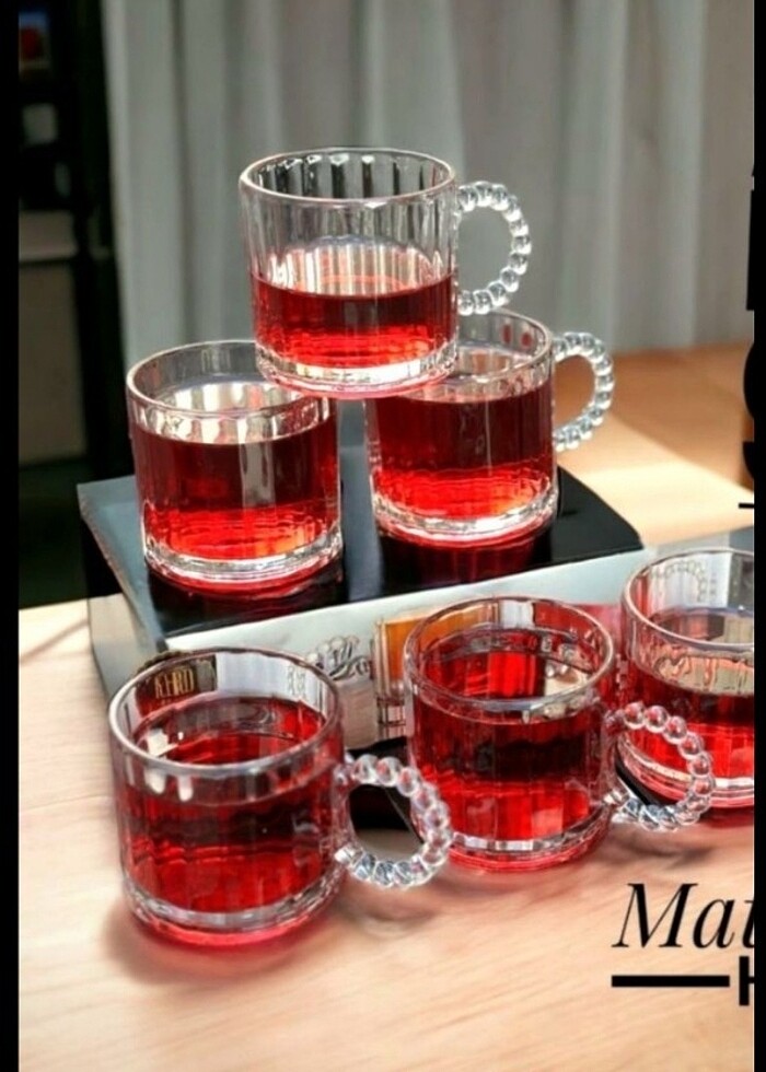 3lu boncuklu kupa - Görsel 2