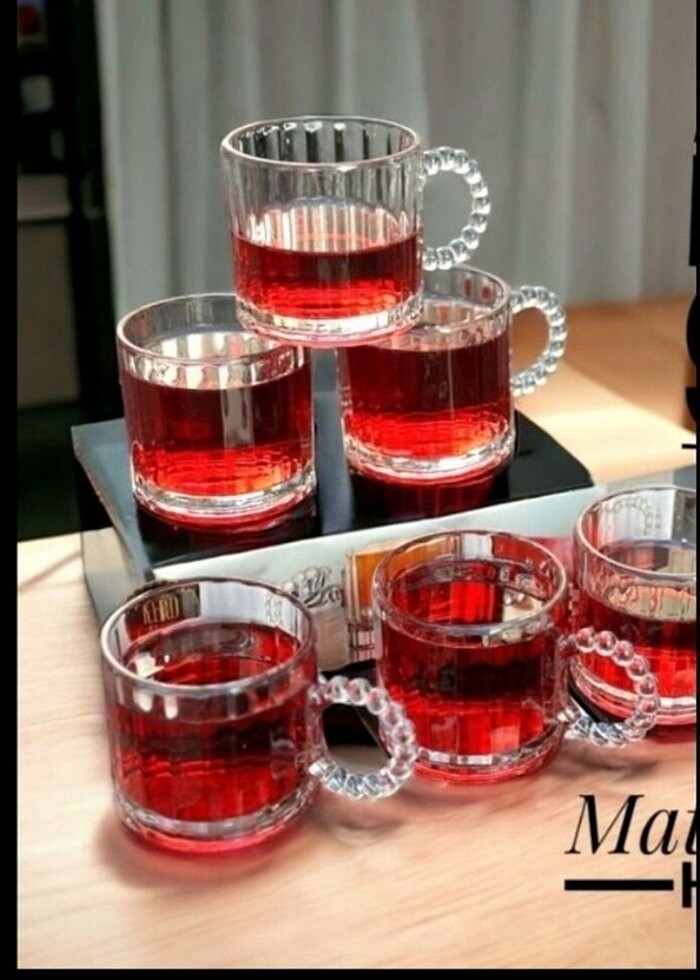 6li boncuklu kupa - Görsel 3