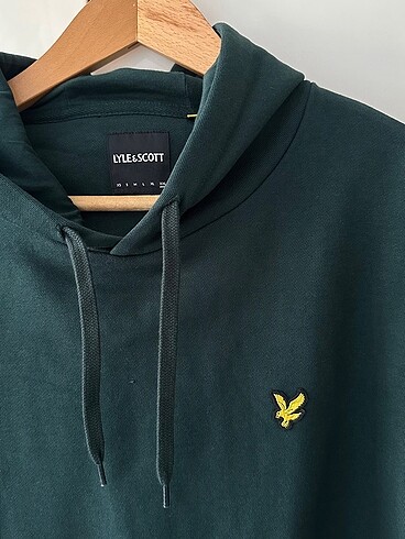 xxl Beden Lyle & Scott Sweatshirt Koyu Yeşil