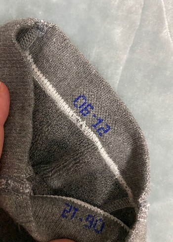 Erkek Çocuk Gri Desenli Çorap Seti - Görsel 2