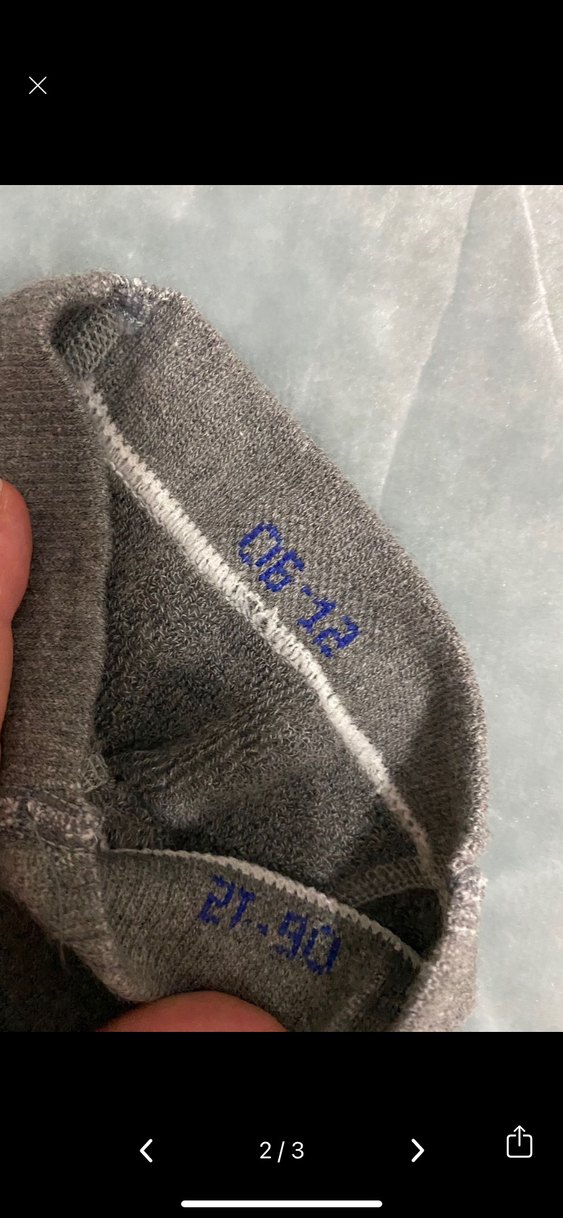 Erkek Çocuk Gri Desenli Çorap Seti - Görsel 2