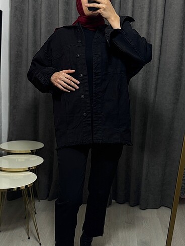 Zara OVERSİZE kot ceket