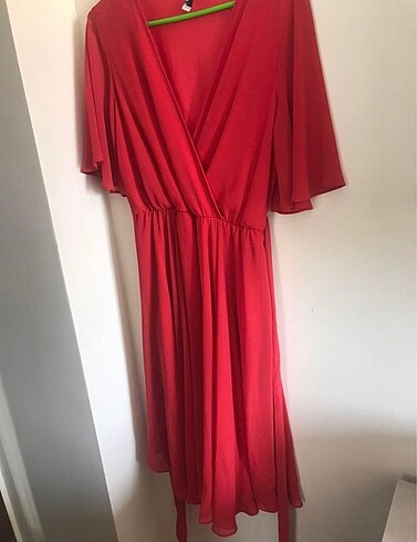 Trendyol & Milla Kırmızı abiye-Elbise