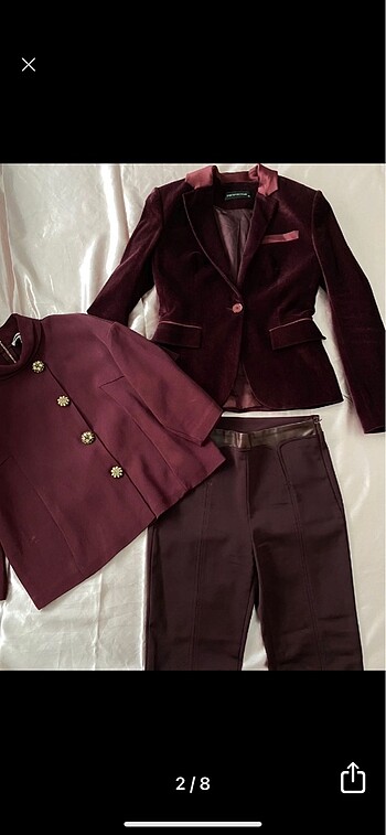 Massimo Dutti pantolon ceket takım