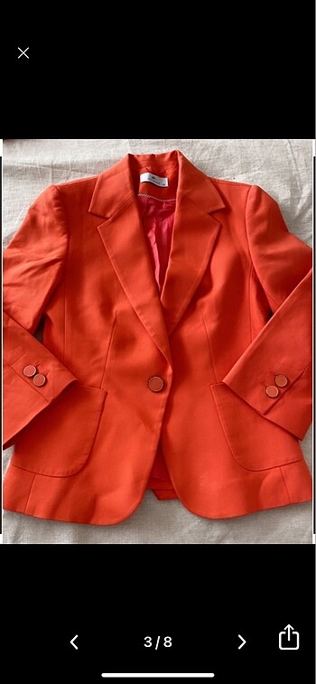 36 Beden Massimo Dutti etek ceket takım