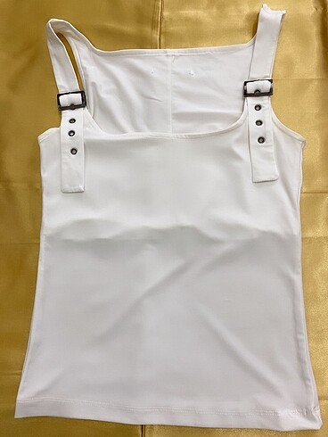 36 Beden beyaz Renk İpekyol kolsuz gömlek