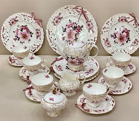 Mikasa Moor Karaca kahvaltı takımı/Çay takımı