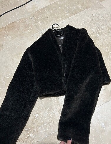 m Beden Gothic Goth Peluş Ceket