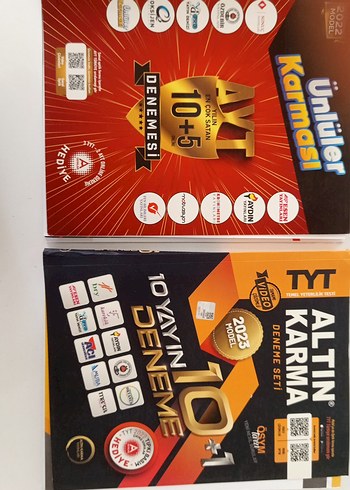 TYT Ünlüler ve Altın Karma Deneme Seti