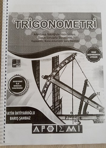 Trigonometri Soru Bankası - Fatih İhtiyaroğlu