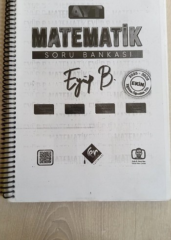 Eylül B. Matematik Ayt Soru Bankası
