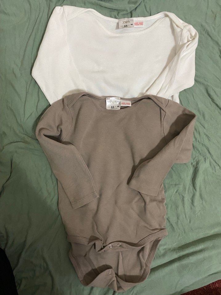 Bej ve Beyaz Çocuk Atletleri - Görsel 2