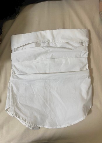 Koton Beyaz Straplez Üst - Görsel 6