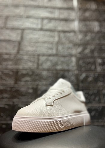 Beyaz Erkek Günlük Sneaker - Görsel 5