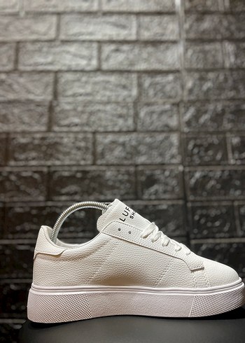 Beyaz Erkek Günlük Sneaker - Görsel 2