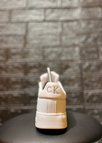Beyaz Calvin Klein Jeans Erkek  snekaer yeni sezon - Görsel 7