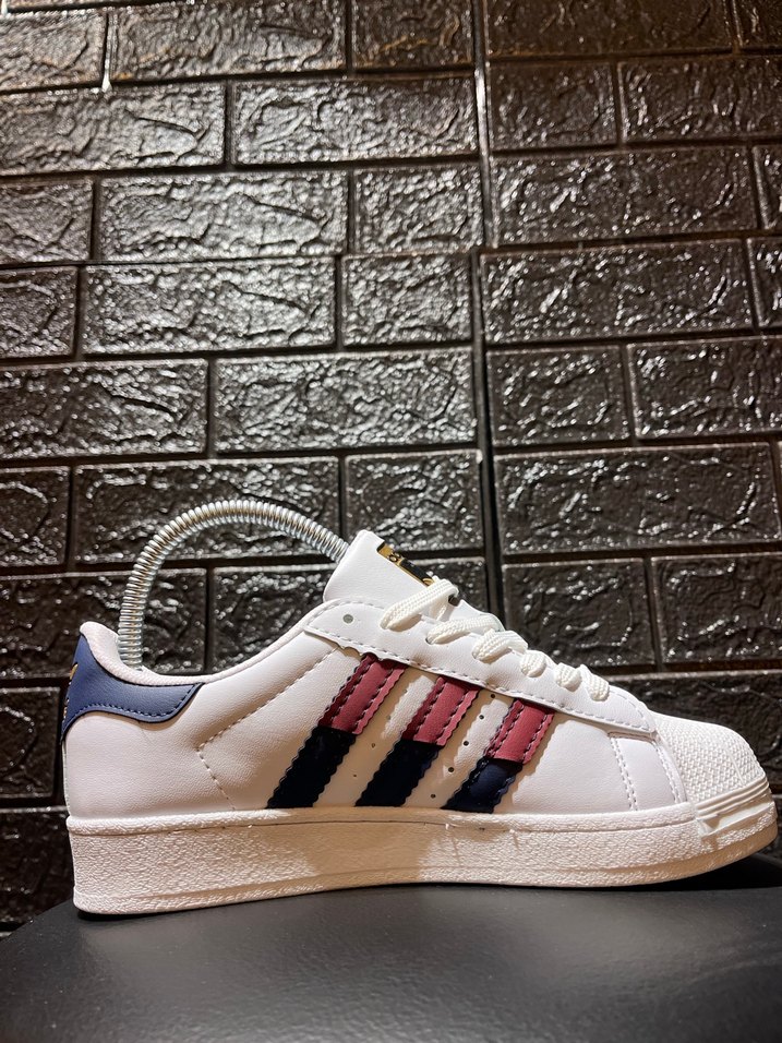 Beyaz Renkli Bağcıklı baybayan Spor Ayakkabı - Görsel 2