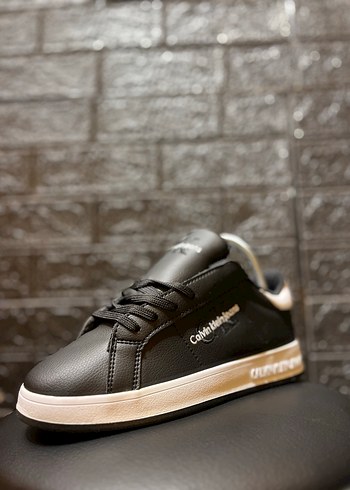 Siyah Calvin Klein Velcro Erkek Spor Ayakkabı - Görsel 3