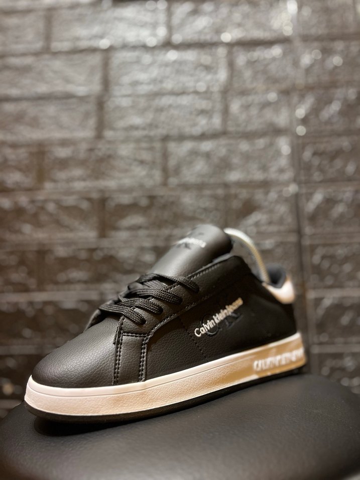 Siyah Calvin Klein Velcro Erkek Spor Ayakkabı - Görsel 3