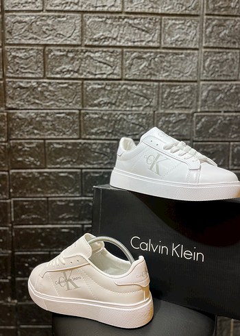 Calvin Klein Beyaz Erkek Sneaker - Görsel 9