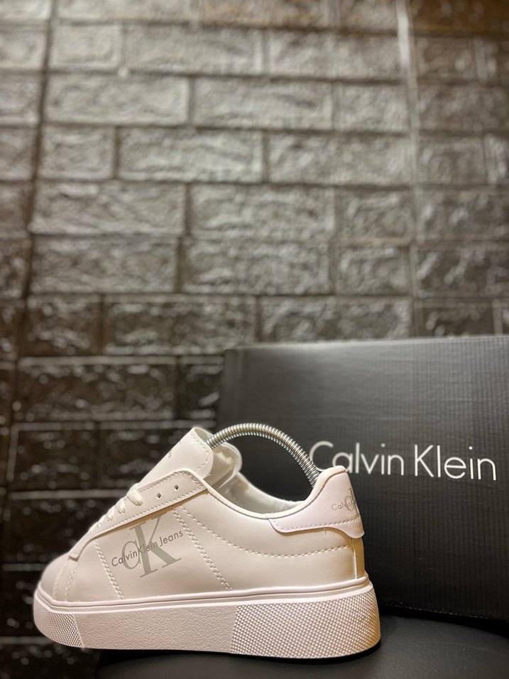 Calvin Klein Beyaz Erkek Sneaker - Görsel 5