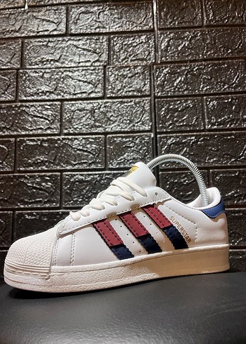 Renkli Detaylı Beyaz Erkek Spor Ayakkabı - Görsel 3