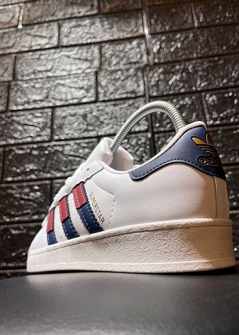 Renkli Detaylı Beyaz Erkek Spor Ayakkabı - Görsel 6