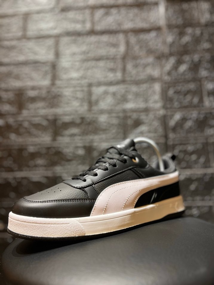 Siyah Gri Bağcıklı erkek Spor Ayakkabı - Görsel 3