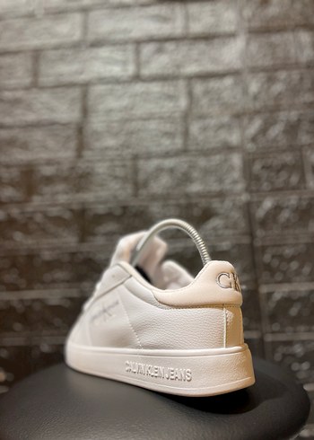 Erkek Beyaz Calvin Klein Sneakers - Görsel 4