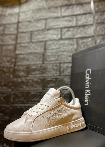 Erkek Beyaz Calvin Klein Sneakers - Görsel 5