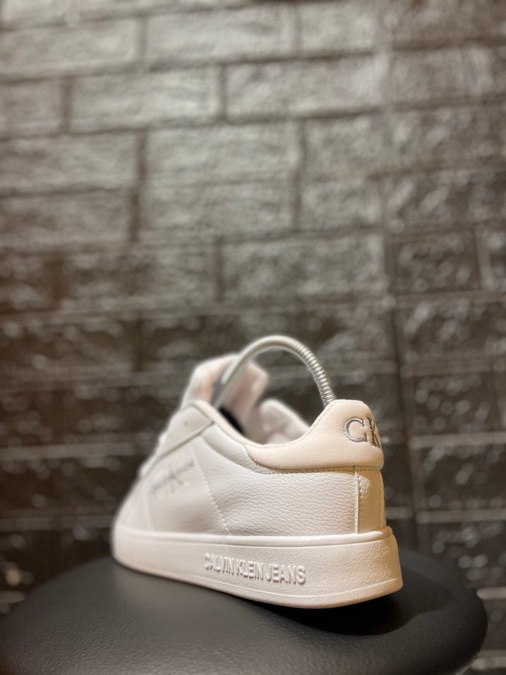Erkek Beyaz Calvin Klein Sneakers - Görsel 4